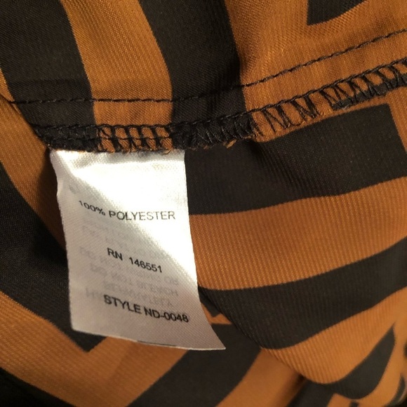 Noir (ModCloth) striped long sleeve dress. - Picture 6 of 7